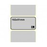 Zebra Z-Ultimate 3000T 102x51 silver box 12