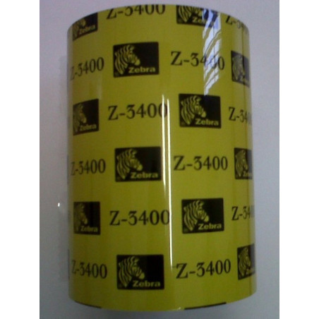 Zebra ribbon cera-resina 102x450 tipo 3400 box 6
