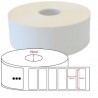 Zebra Z-Select 2000T rotolo etichette vellum 64x25mm f76 box 8