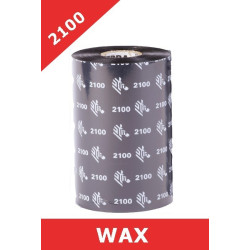 Zebra Ribbon wax 102x450 type 2100 box 12