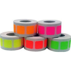 100ASA Rotolo etichette 90x39x1500 fluo f40