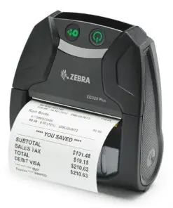 zebra stampante mobile zq320 plus dt uso esterno