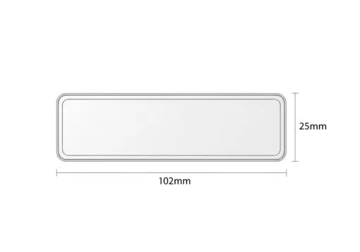 Zebra Z-Select 2000T rotolo etichette 102×25 f25