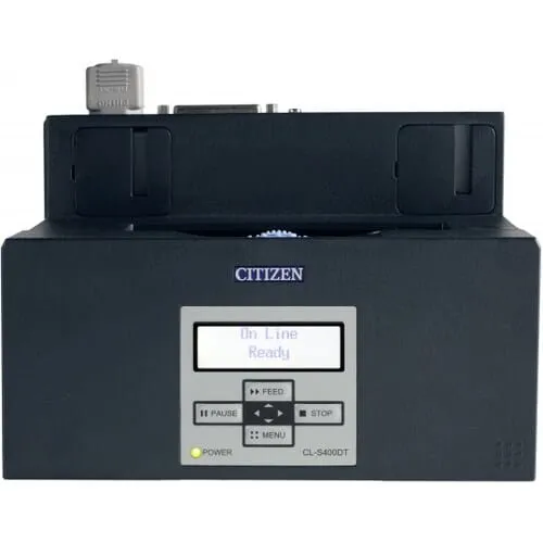 Citizen CL-S400DT stampante etichette grigia - immagine 4