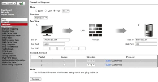 DrayTek Vigor 2765ac