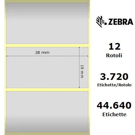 Zebra Z-Ultimate 3000T argento 38×19 f25