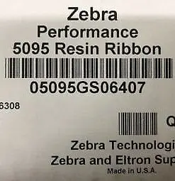 Alternative view of Zebra ribbon resina 64x74