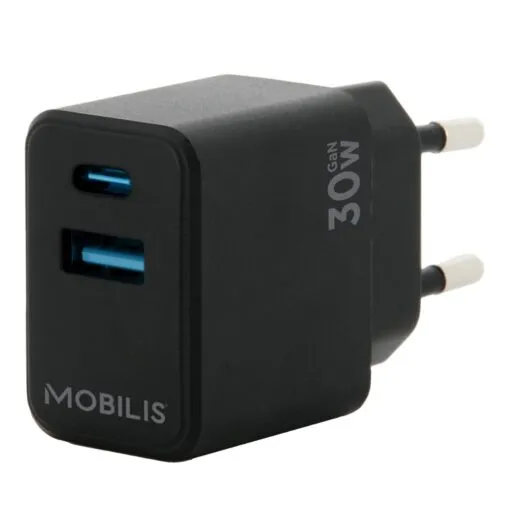 Caricabatterie universale rapido da parete GaN 30W