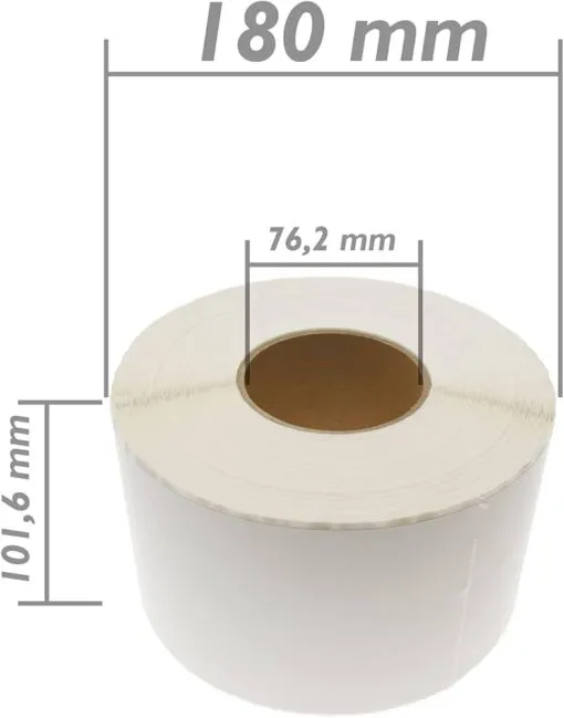 Rotolo etichette 76×51 termiche f76