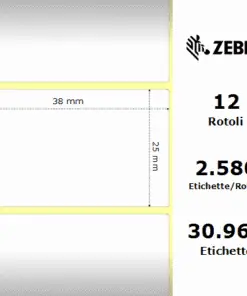 Zebra rotolo etichette adesive removibili Z-Select 2000D 57×32 f25 (Copia)