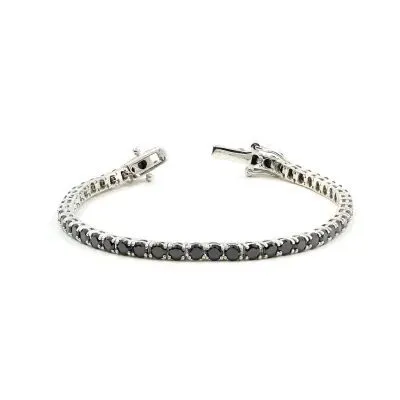 bracciale tennis, argento e zirconi, vari colori