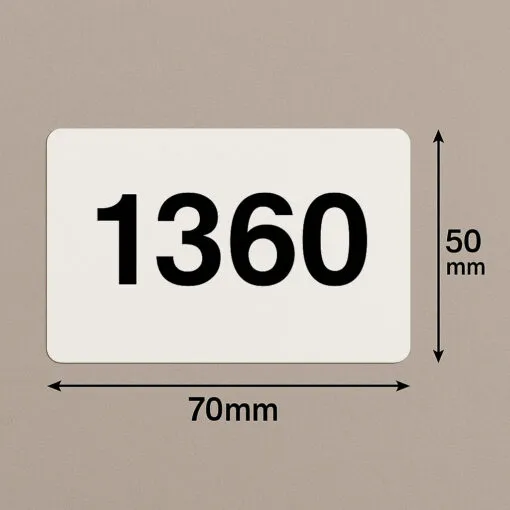 Rotolo etichette adesive 70x50 per stampanti desktop