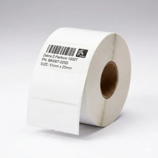 Zebra Z-Perform 1000T rotolo etichette 51x25 f25