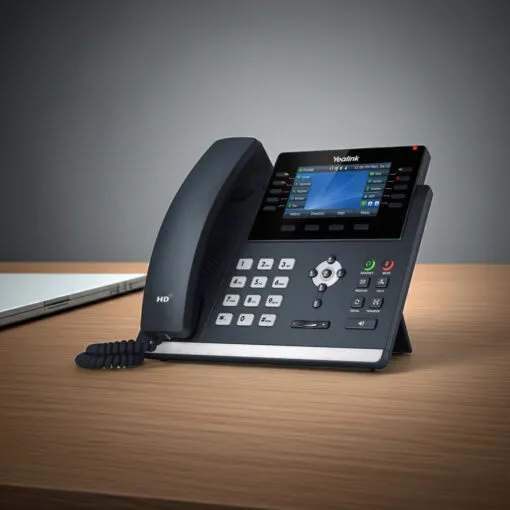Yealink SIP-T46U IP Phone - 16 Account SIP - Dual Port USB - Gigabit - immagine 4