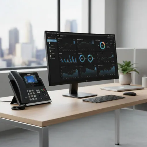 Yealink SIP-T46U IP Phone - 16 Account SIP - Dual Port USB - Gigabit - immagine 5