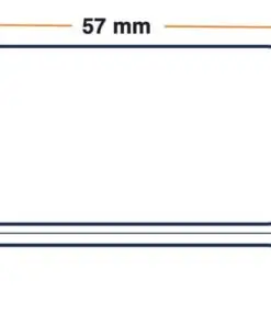 Zebra rotolo etichette adesive Z-Select 2000D 57×19 f25