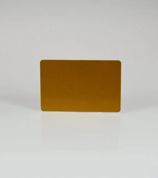 Tessere PVC Oro Metallizzato – Glossy Finish (100 pz)