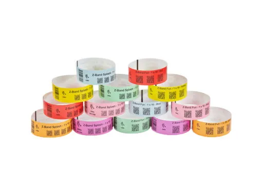Zebra Z-Band fun 25x254 braccialetti colorati