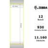 Zebra Z-Select 2000D rotolo etichette 25×76 f25