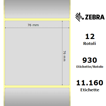 Zebra Z-Ultimate 3000T argento 76.2×76.2 f25 Zebra Z-Ultimate 3000T argento 76.2×76.2 f25