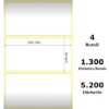 Rotolo etichette 100×50 termiche f25 Rotolo etichette 100×50 termiche f25
