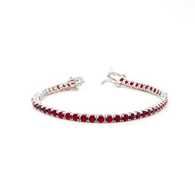 bracciale tennis, argento e zirconi, vari colori