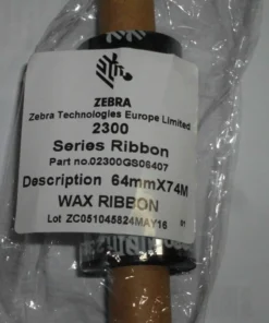 Zebra ribbon singolo confezionato 02300gs06407