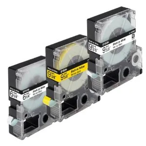 Nastro compatibile Epson C53S625416 bianco 12mm x 9mt