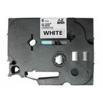 Nastro bianco 6x8mt  compatibile Brother TZ-211/TZe-211