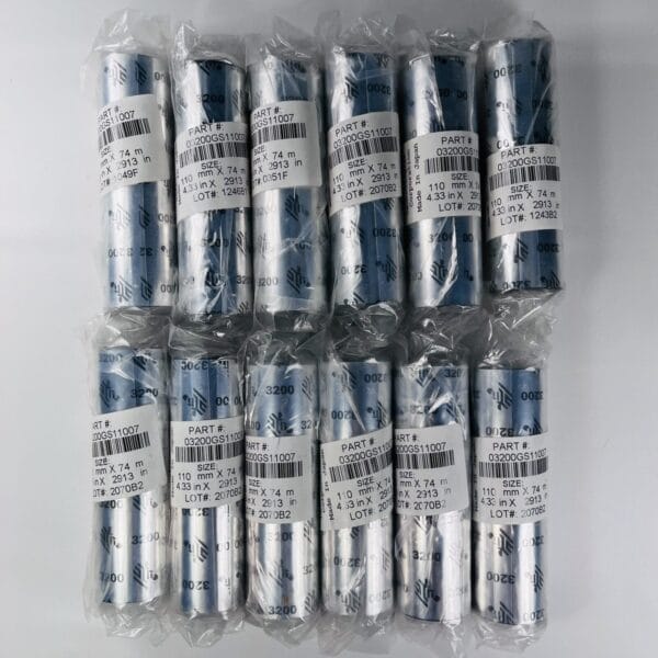 Zebra ribbon cera resina 03200 110x74 box 12 - immagine 3