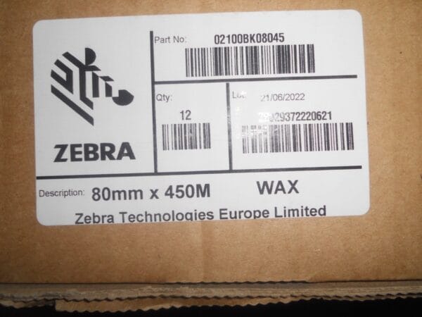 Zebra ribbon cera 02100 80x450 - immagine 4