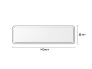 Zebra Z-Select 2000T rotolo etichette 102×25 f25