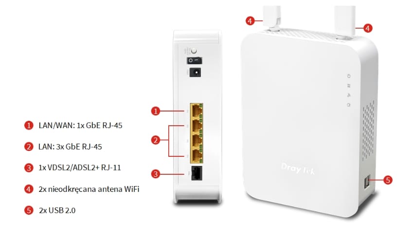 DrayTek Vigor 2765AX DrayTek Vigor 2765AX