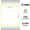 Zebra Z-Select 2000T rotolo etichette 102×102 f25