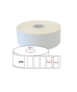 Zebra Z-Select 2000T rotolo etichette 70×32 f25
