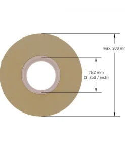 Zebra Z-Select 2000T rotolo etichette 102×76 con perforazione f76