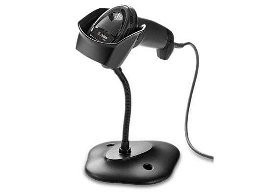 Zebra lettore DS2208 SR 2d kit stand, nero