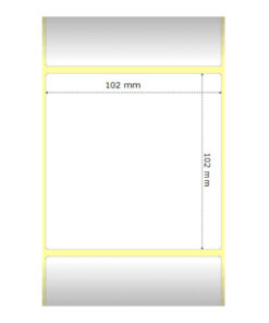 Zebra Z-Perform 1000T rotolo etichette 102×102 f76
