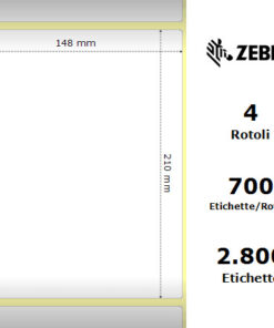 Zebra Z-Perform 2000T rotolo etichette 148×210  f76