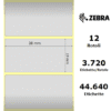 Zebra Z-Ultimate 3000T argento 38×19 f25