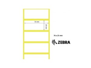 Zebra rotolo etichette adesive Z-Select 2000D 76×25 f25