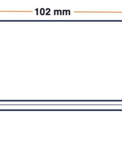 Zebra rotolo etichette adesive Z-Select 2000D 102×25 f25