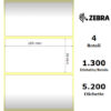 Zebra Z-Select 2000D rotolo etichette 100×50 f25