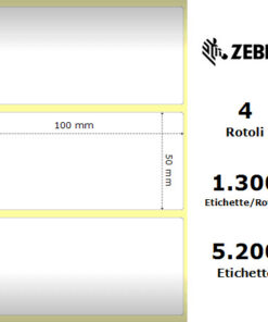 Zebra Z-Select 2000D rotolo etichette 100×50 f25