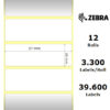 Zebra Z-Ultimate 3000T materiale sintetico 57×19 f25