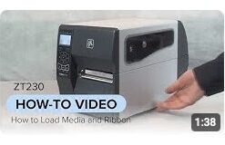 Zebra ribbon resina 64×74 Image Lock