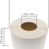 Rotolo etichette 76×51 termiche f76