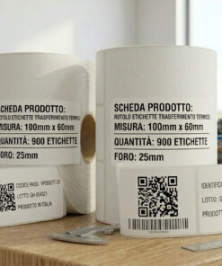 Rotolo etichette 100x60x900 TT f25