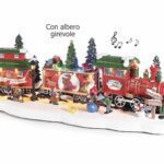 Treno con luci, musica e movimento