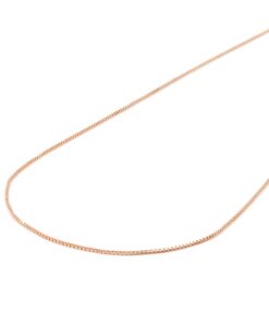 collana veneziana in argento rosato